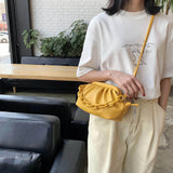 Candy PU Leather Shoulder Messenger Bag Small Crossbody Handbag Purse