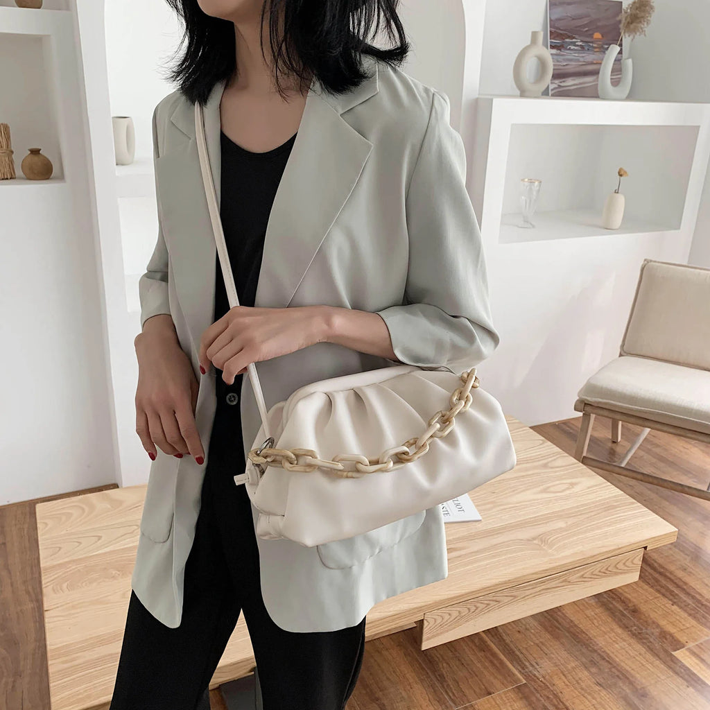 Candy PU Leather Shoulder Messenger Bag Small Crossbody Handbag Purse