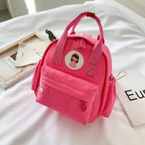 Candy Colors Child Portable Schoolbag Girl Boy Backpack