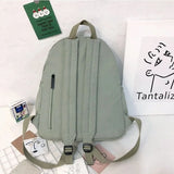 Canvas Backpacks Women Students Large Capacity Harajuku School Bag Travel