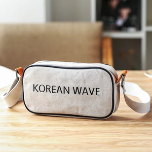 Canvas Messenger Bag Multi-function Phone Packet Small Bag Women Shoulder Bags