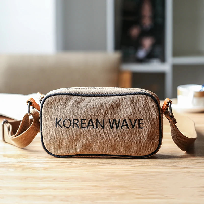 Canvas Messenger Bag Multi-function Phone Packet Small Bag Women Shoulder Bags