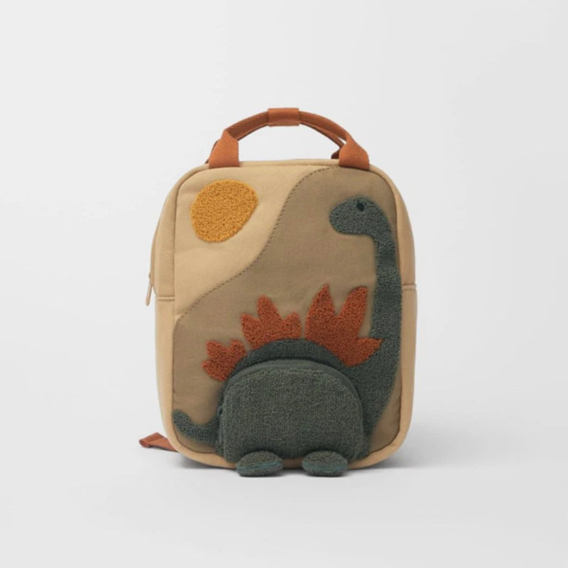 Cartoon Dinosaur Backpack for Kids, Animal Purse
