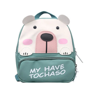 Cartoon Bear School Bag for Kids, Kindergarten Backpack