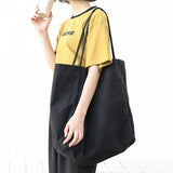 Canvas Ladies Shopping Bag Large Capacity Reusable Tote Bags