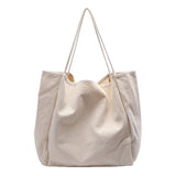 Canvas Ladies Shopping Bag Large Capacity Reusable Tote Bags