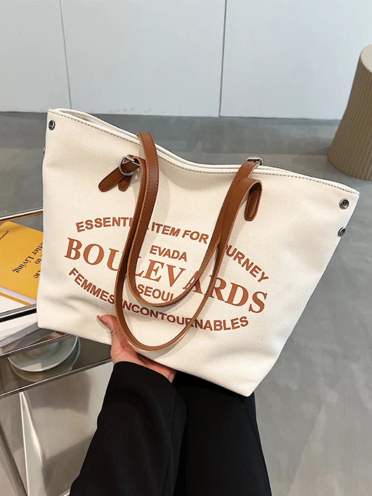 Casual Women's Large Shoulder Bag Tote Travel Shopper Handbag