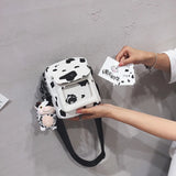 Cartoon Mini Bag for Women Cute Small Crossbody Shoulder Bag with Long Strap