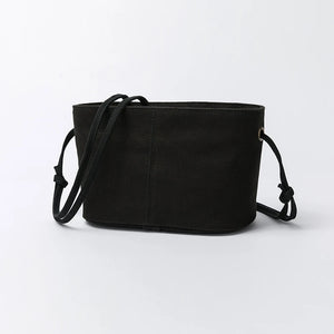 Casual Canvas Messenger Bag for Women, Small Square Shoulder Bag