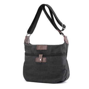 Canvas Shoulder Bag for Women High Ladies Messenger Crossbody Bag