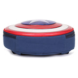 Captain America Shield Backpack Mini Schoolbag Round Travel Bag Sports Pack