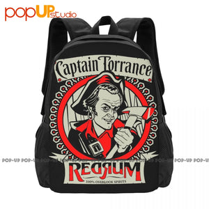 Captain Jack Torrance Rum Backpack Large Capacity Gym Schoolbag
