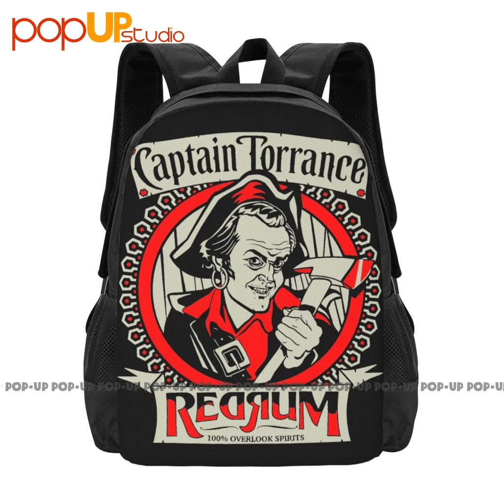 Captain Jack Torrance Rum Backpack Large Capacity Gym Schoolbag