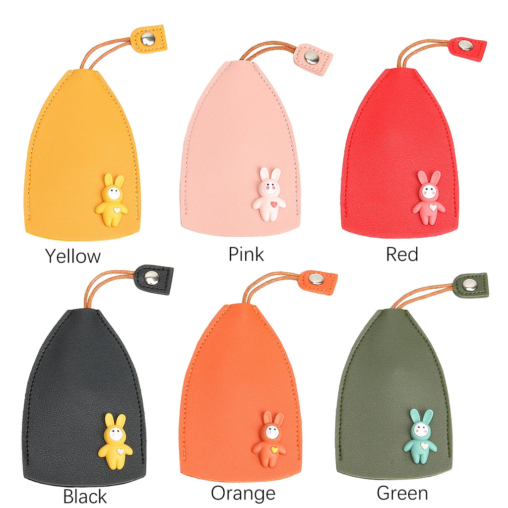 Car Key Bag PU Key Protection Sleeve Multifunctional Large Capacity Christmas