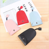 Cartoon Car Key Case Organizer Pouch for Women