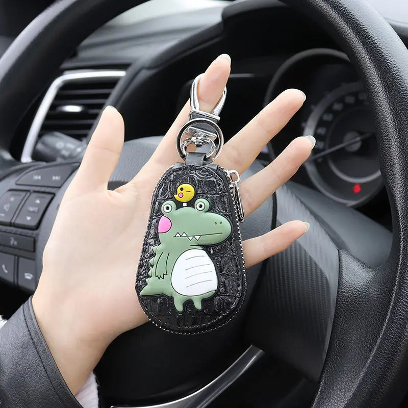Cartoon Car Key Storage Bag Girl Key Case Universal Car Key Organiser