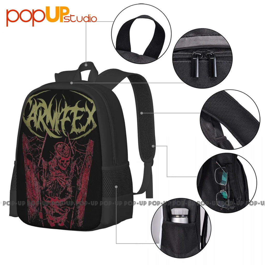Carnifex Coffin Backpack Large Beach Gym Bag