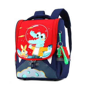 Cartoon Dinosaur Kindergarten Backpack Cute Girls Boys Schoolbag