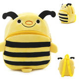 3D Cartoon Animal Small School Bag Plush Backpack for Kids