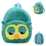 3D Cartoon Animal Small School Bag Plush Backpack for Kids