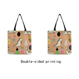 Dinosaur Print Tote Bag Women's Shopping Handbag