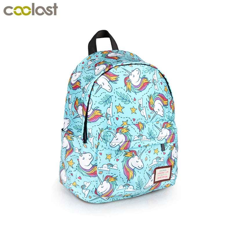 Unicorn Panda Backpack For Girls School Bags Kids Bookbag