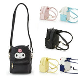 Cartoon Small PU Leather Shoulder Messenger Bag