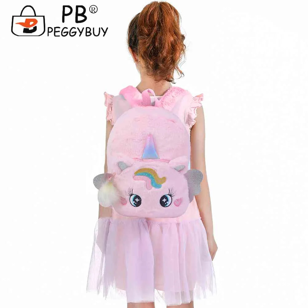 Cartoon Pony Backpack for Girls School Bookbag