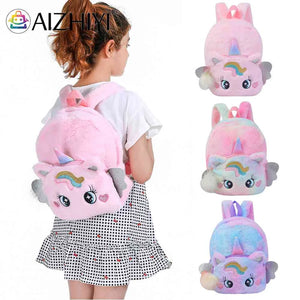 Cartoon Pony School Backpack for Kids Girl Bookbag