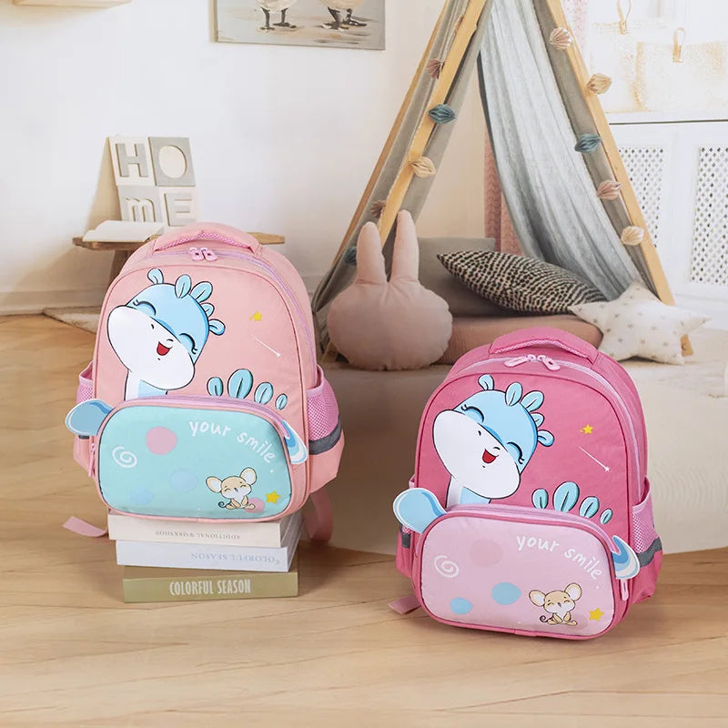 Dinosaur Backpack Kindergarten Schoolbag Boy Girl Oxford Backpack