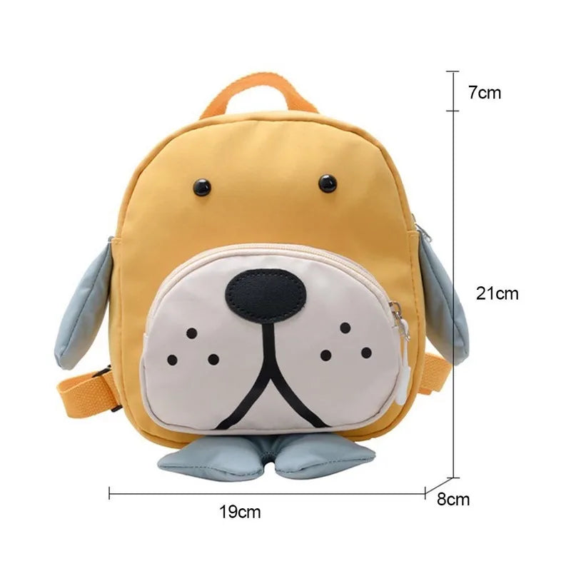 Cartoon Dog Kindergarten Toddler Children Backpack School Bag