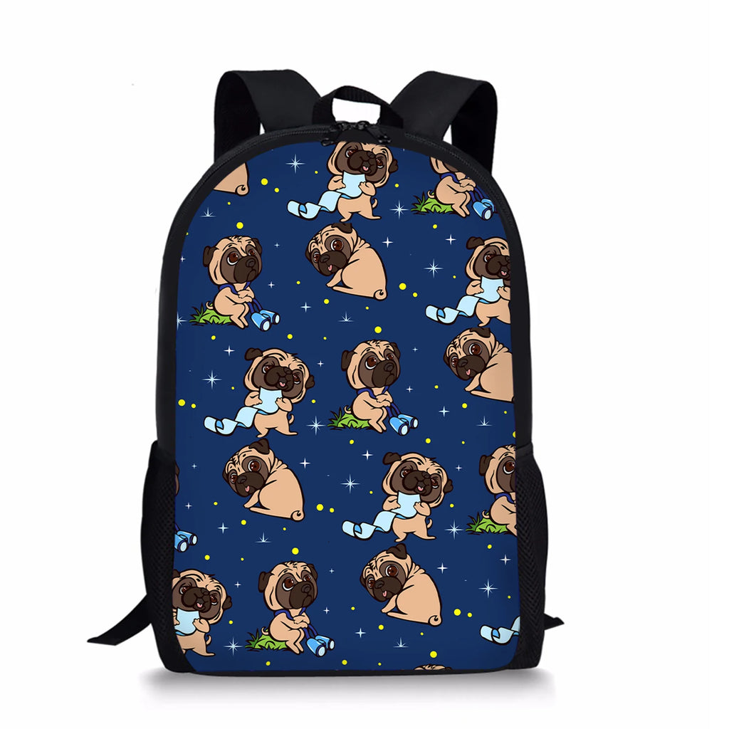 Cartoon Dog School Bags Backpack for Kids