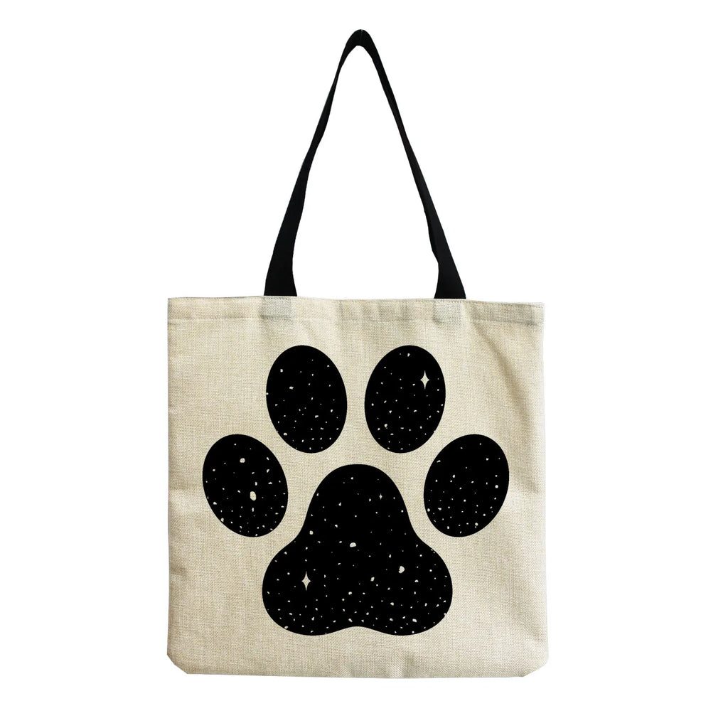 Cartoon Dog Shoulder Bag Women's Large Capacity Tote Bag