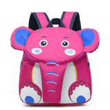 Cartoon Elephant Shoulder Bag Kindergarten Schoolbag Backpack For Kids