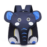 Cartoon Elephant Shoulder Bag Kindergarten Schoolbag Backpack For Kids