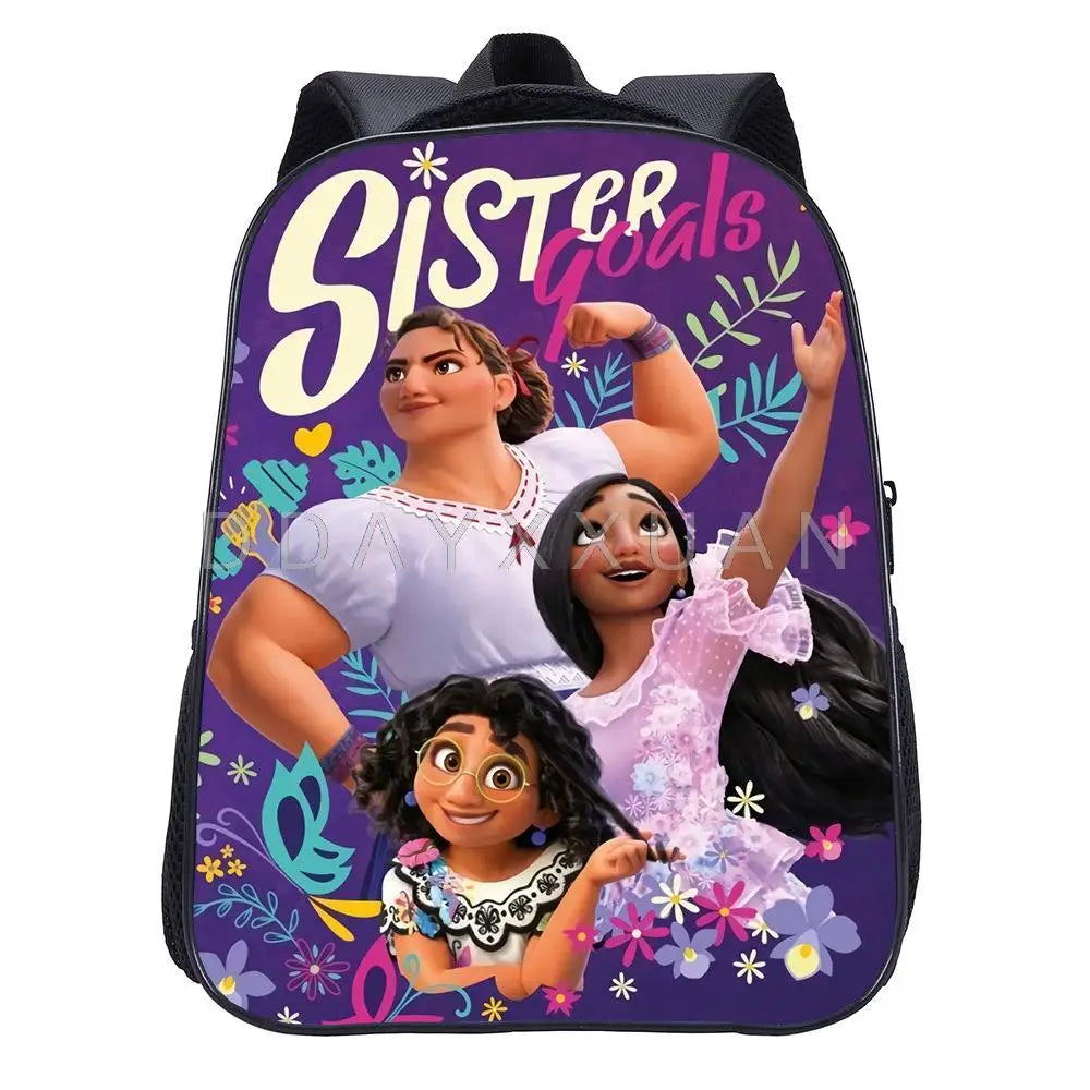 Cartoon Encanto Kindergarten Backpack for Kids