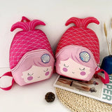 Cartoon Fish School Bag Student Girls Lovely Backpack Mochila Kindergarten 3D Bo