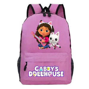 Cartoon Gabby Dollhouse Backpack Back to School