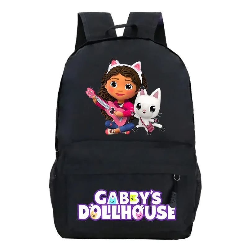 Cartoon Gabby Dollhouse Backpack Back to School