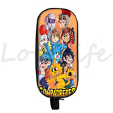 Cartoon Game Cosmetic Case Kids Pencil Box Large Capacity Stationery Bag