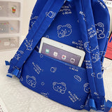 Girl Backpack Waterproof Nylon Japanese Style Travel Laptop Bag