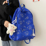 Girl Backpack Waterproof Nylon Japanese Style Travel Laptop Bag