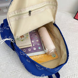 Girl Backpack Waterproof Nylon Japanese Style Travel Laptop Bag