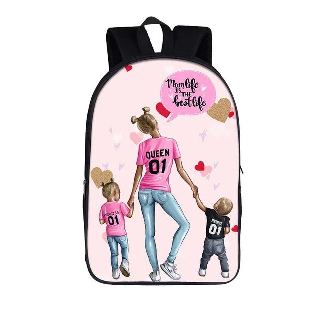 Cartoon Girl Bag Polyester Backpack Mochila Escolar School Bags For Girls