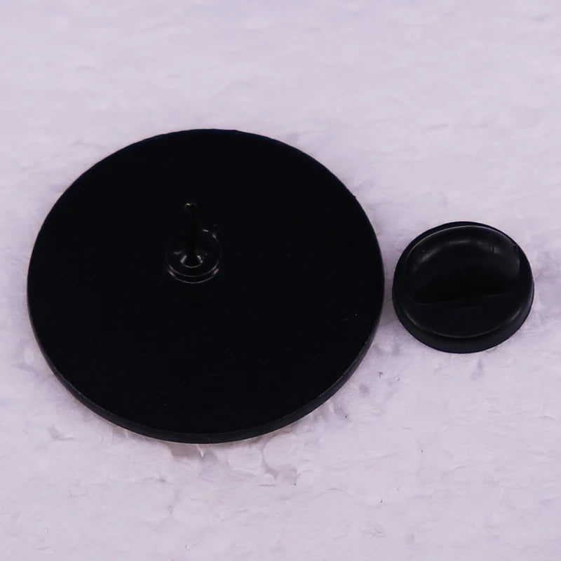 Cartoon Halloween Rock Enamel Pin Candy Bag Brooch