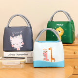 Cartoon Insulated Bento Box Thermal Bag for Lunch