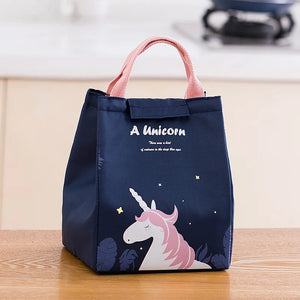 Cartoon Insulated Cooler Lunch Bag Tote for Food Picnic Kids Women Travel