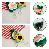 Flower Pig Cartoon Key Organizer Key Pouch