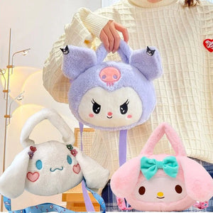 Cartoon Melody Plush Cinnamoroll Bag