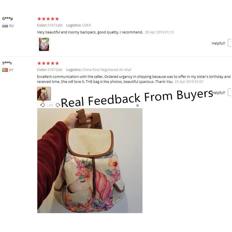 Cartoon Nurse Printed Backpack Girls School Bag For Teenager